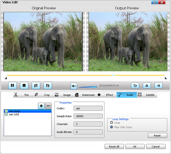 Add AAC Audio to MP4 Video