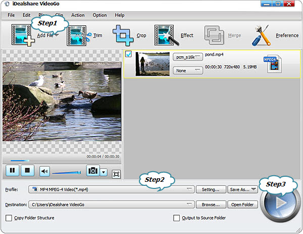 Convert AVCHD to Keynote supported video format