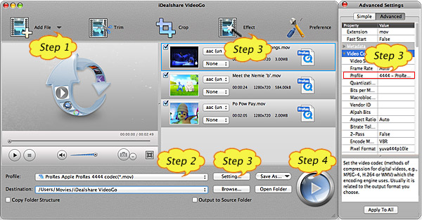 Convert MP4 to AVI on Mac 