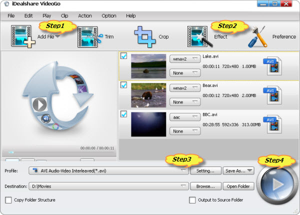 How to WaterMark AVI Video Files?
