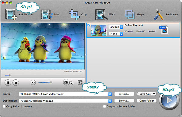How to Convert WMV to MP4 on Mac OS X?