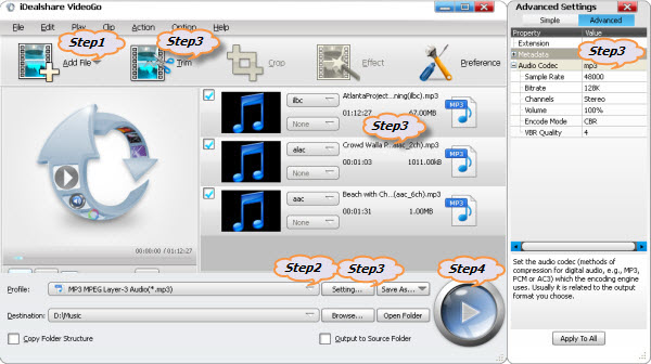 How to Convert VOC to MP3?