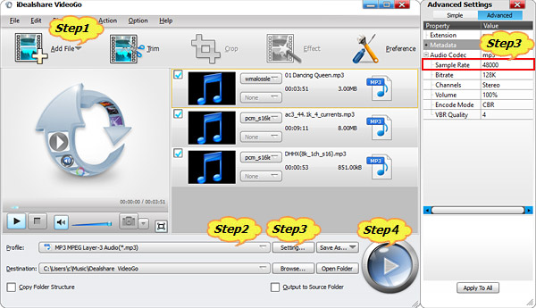 Convert Opus to MP3 on Mac or Windows