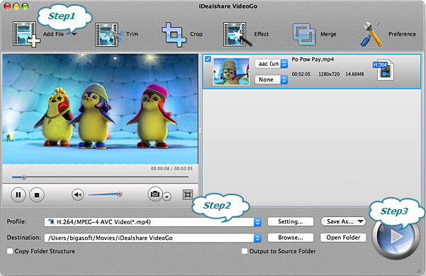 Convert MKV to iMovie