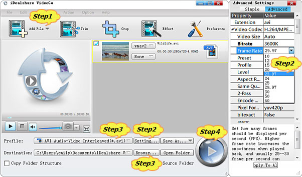 Adjust Sample Rate 