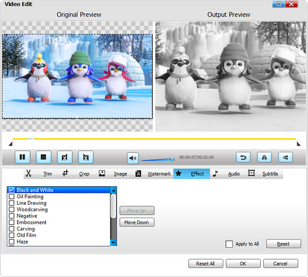 Edit TP Video like Merge TP files, Rotate, Trim, Crop etc