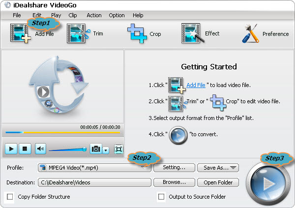 Convert MP4 to MOV