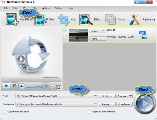Conversor Online Gratuito de arquivos MOV para GIF